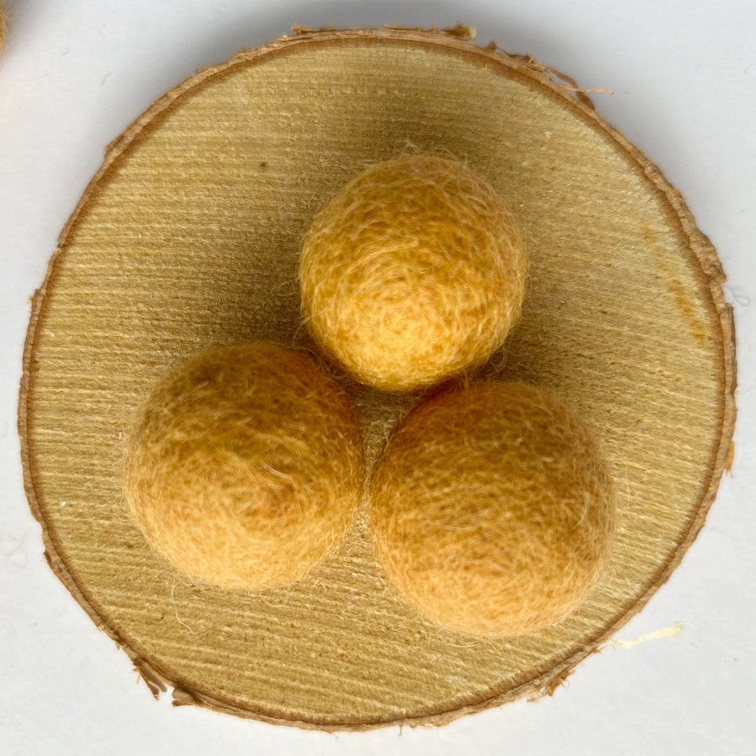 Felt Balls: Persian Orange