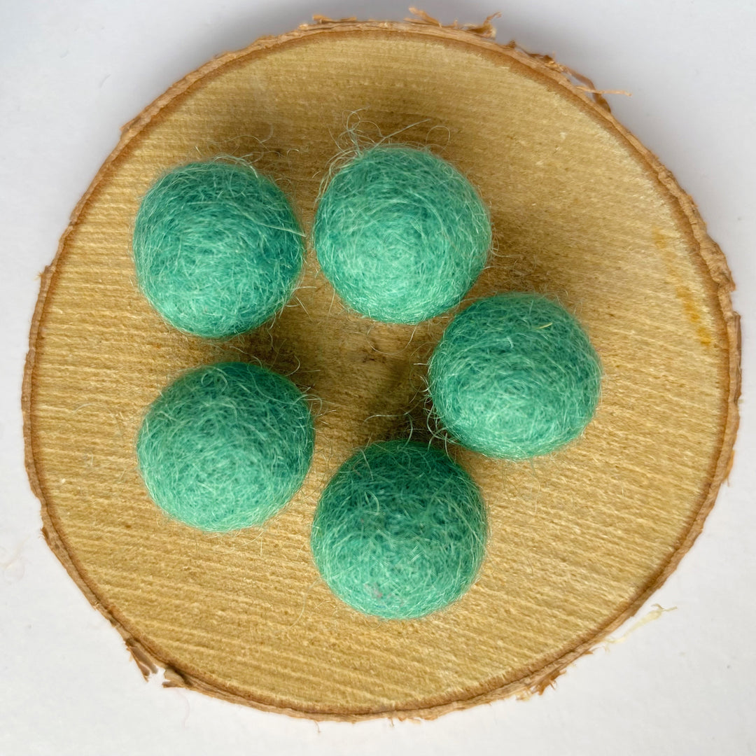 Felt Balls: Sea Green