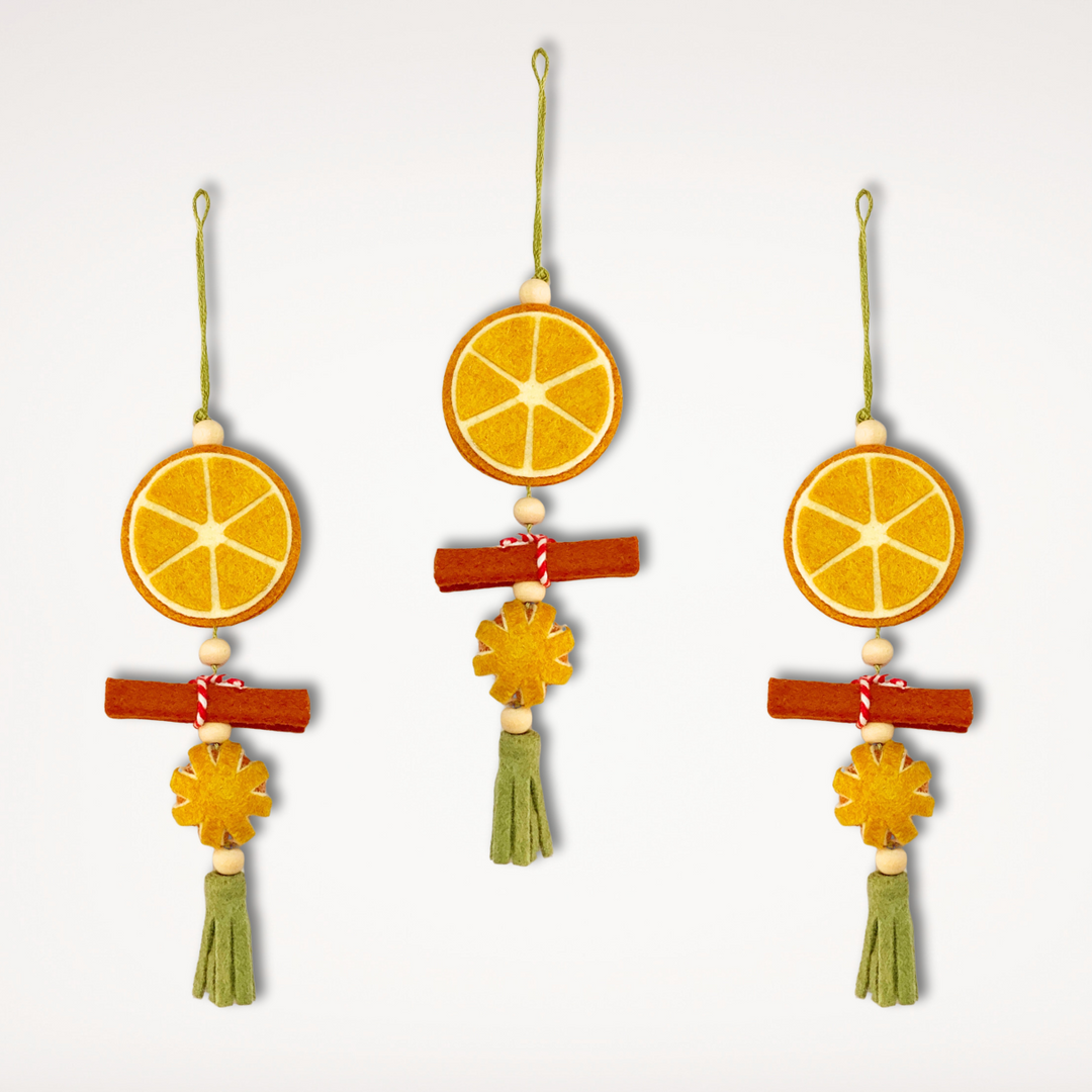 Winter Spice Decorations craft kit The Handmade Florist