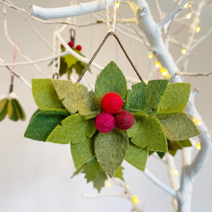 The Handmade Florist woodland wonders festive Christmas decorations set