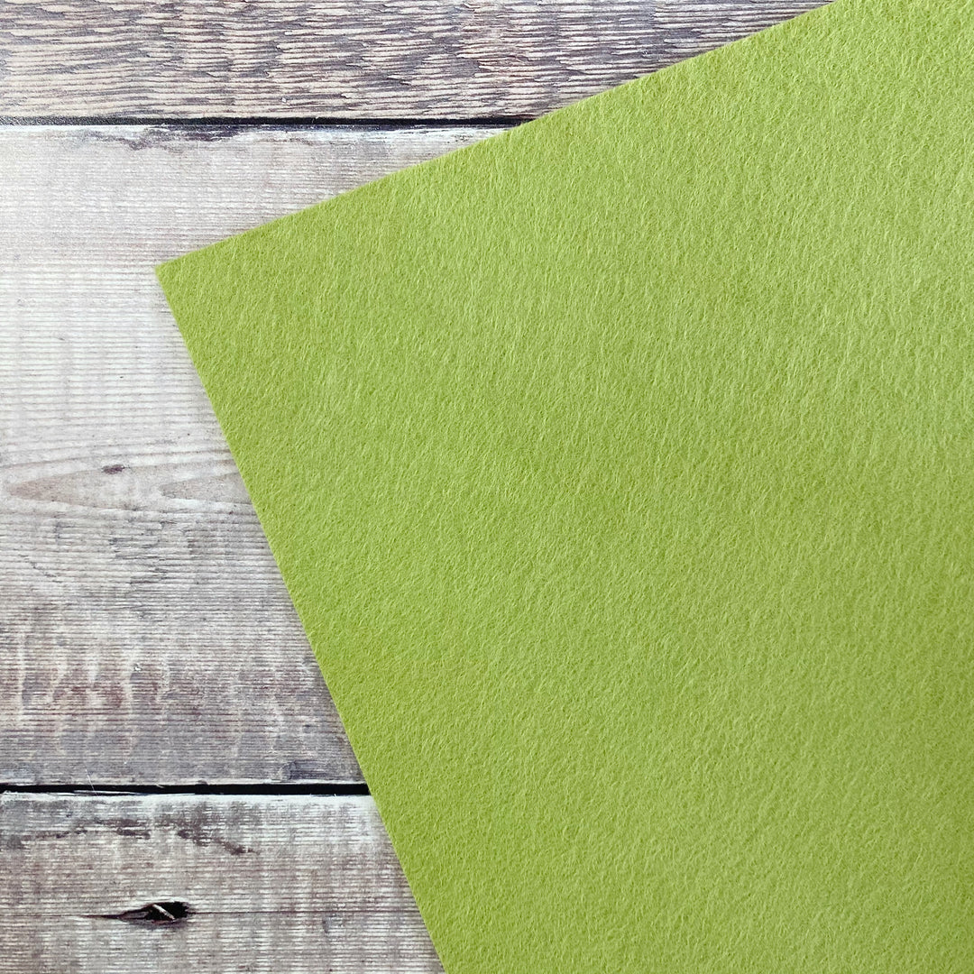 Wool Felt: Pea Soup