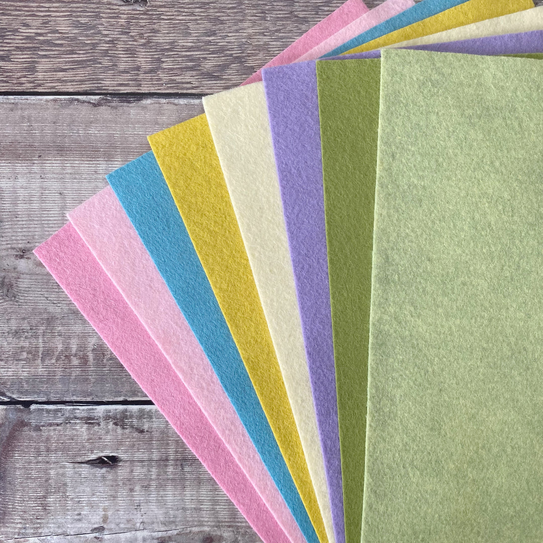 Makealong 2022: felt pack - Spring Palette