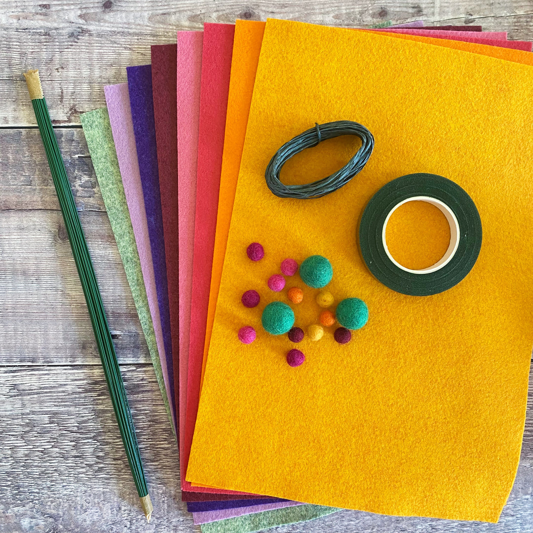 Makealong 2022: supplies bundle - Autumn Palette Bouquet