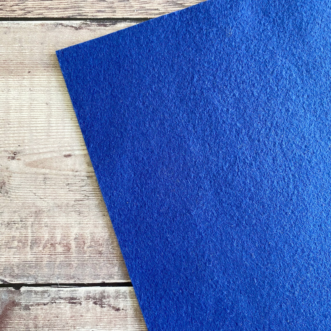 Wool Felt: Royal Blue