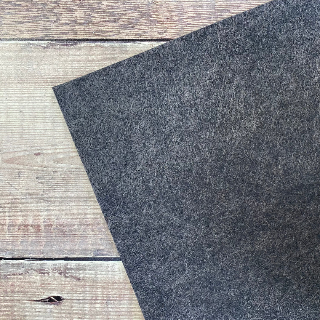 Wool Felt: Charcoal
