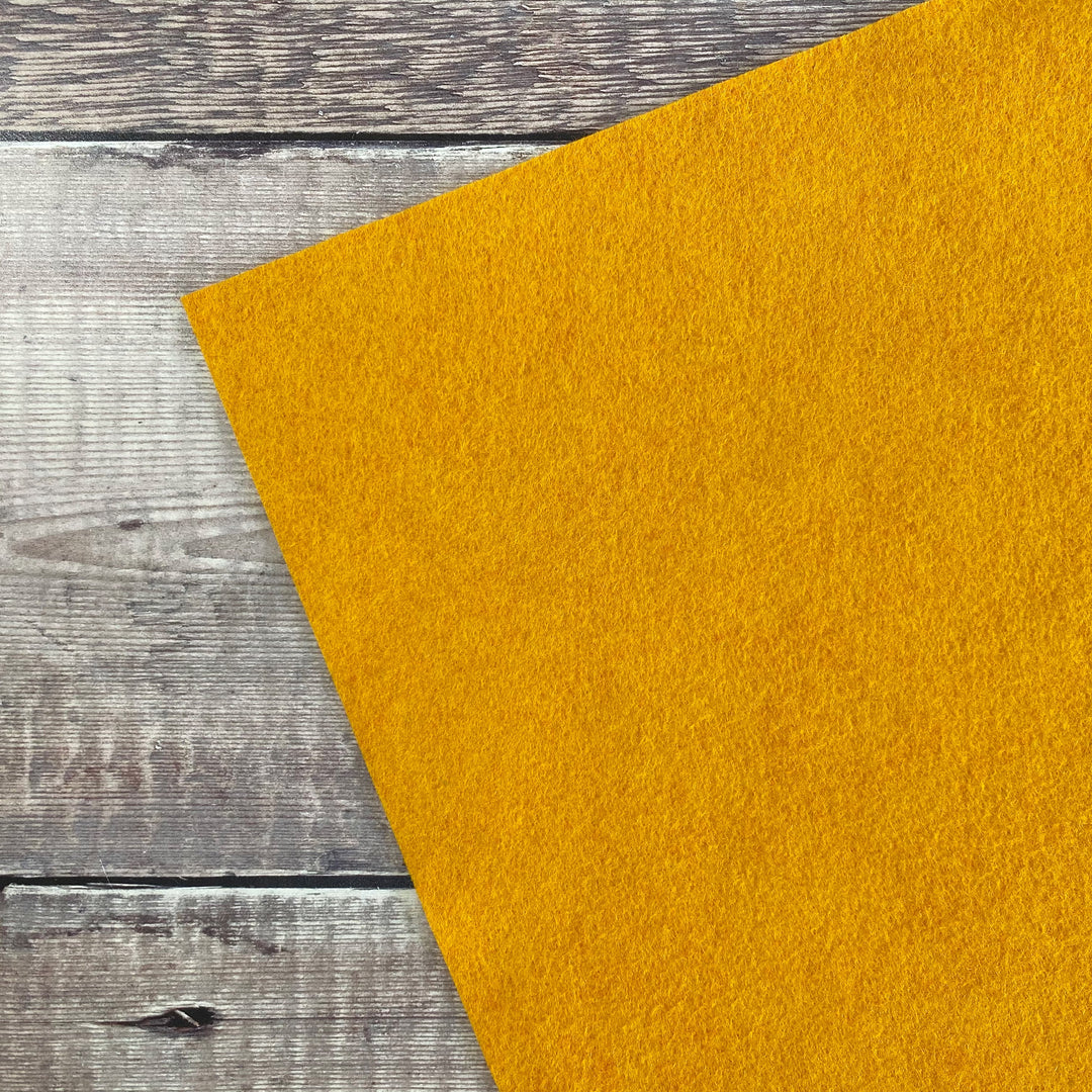 Wool Felt: Orange