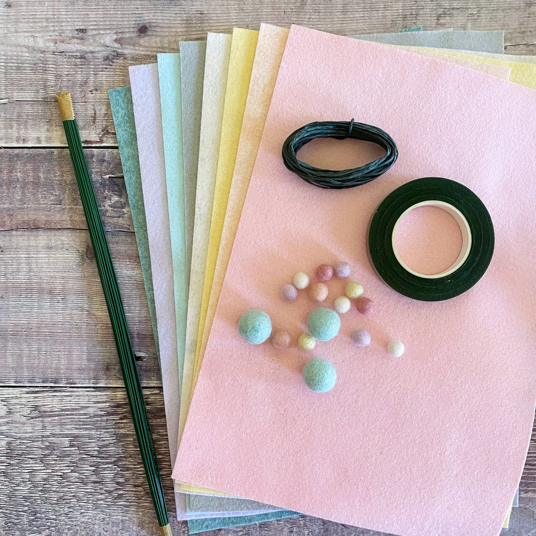 Makealong 2022: supplies bundle - Winter Palette Bouquet