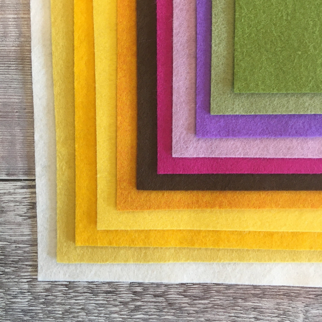 Felt pack: Sunshine Collection Mini Wreath Trio