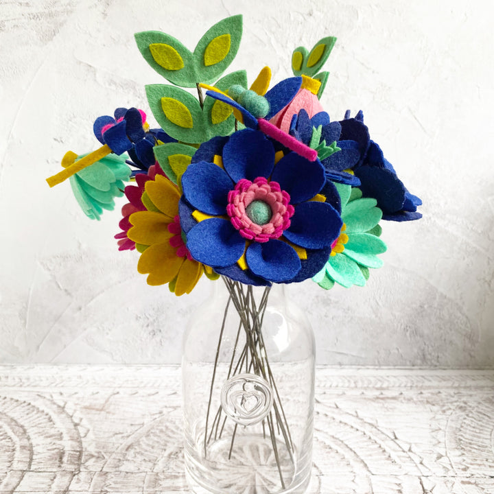 Midnight Dragonfly Bouquet craft kit