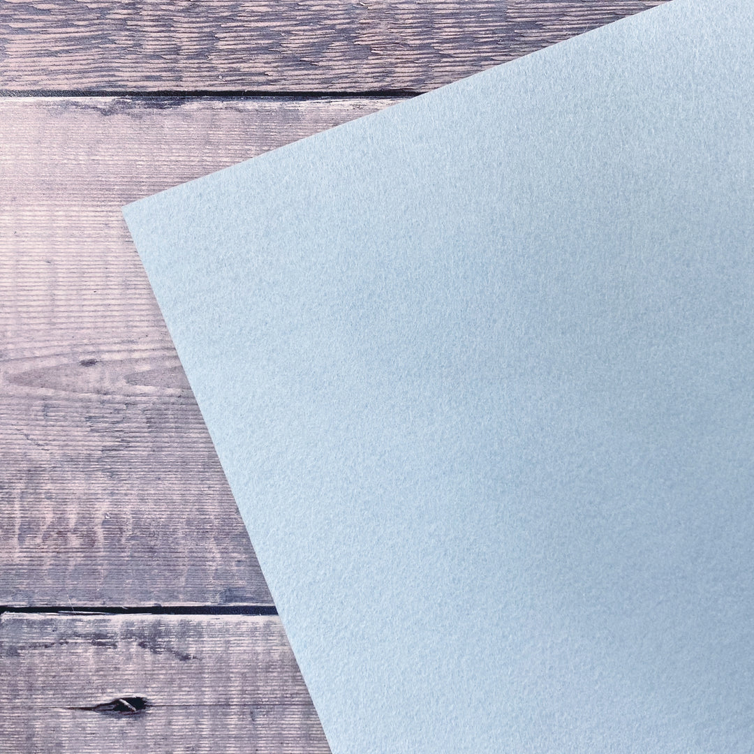 Wool Felt: Pastel Blue