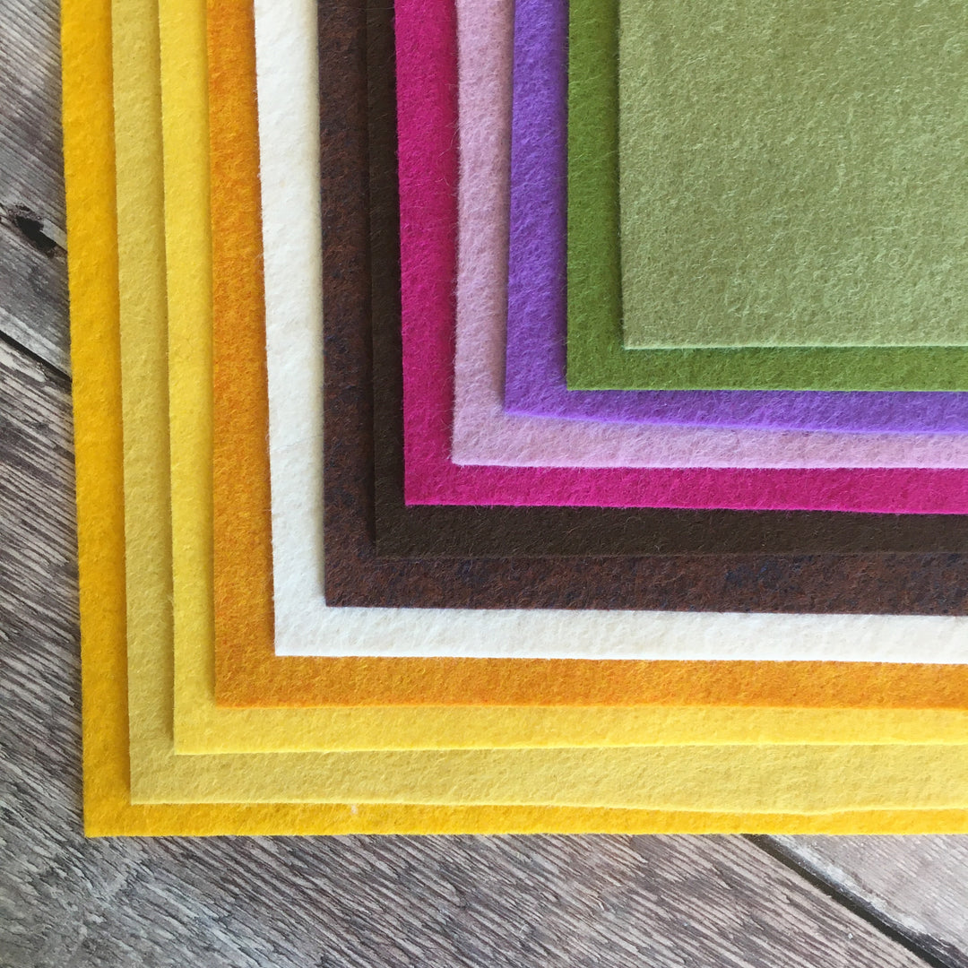 Felt pack: Sunshine Flower Garland