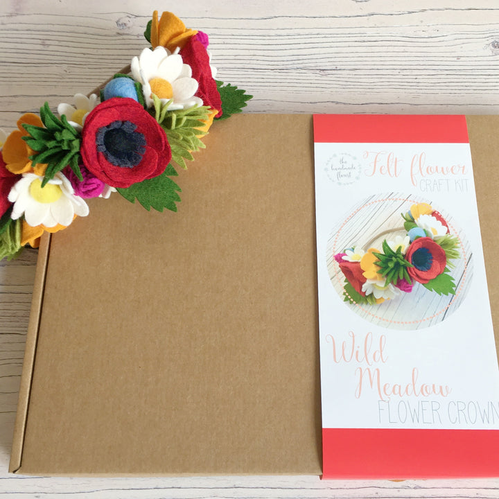 Wild Meadow Flower Crown craft kit