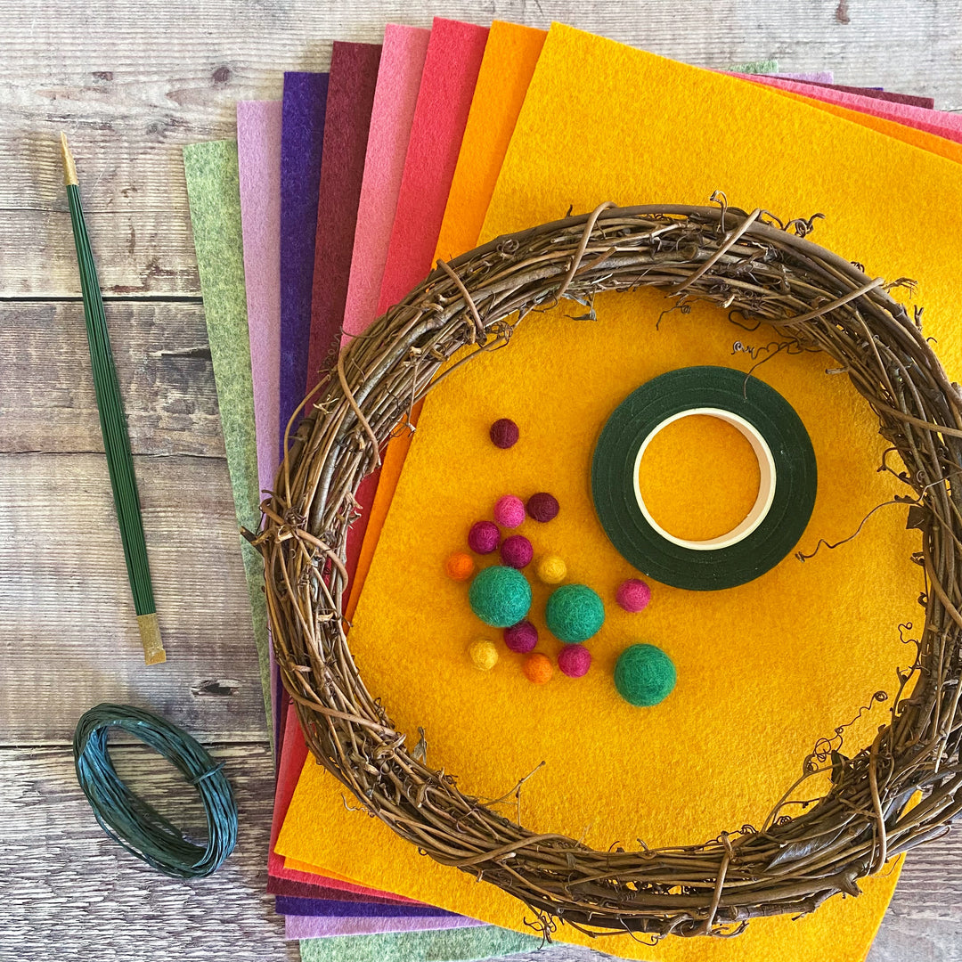 Makealong 2022: supplies bundle - Autumn Palette Wreath (UK only)