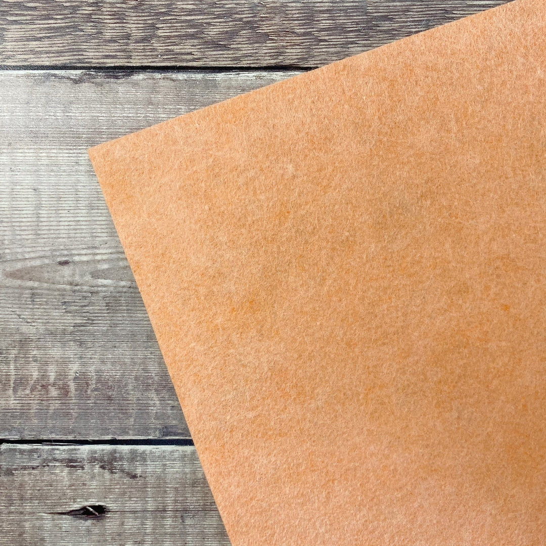 Wool Felt: Peach
