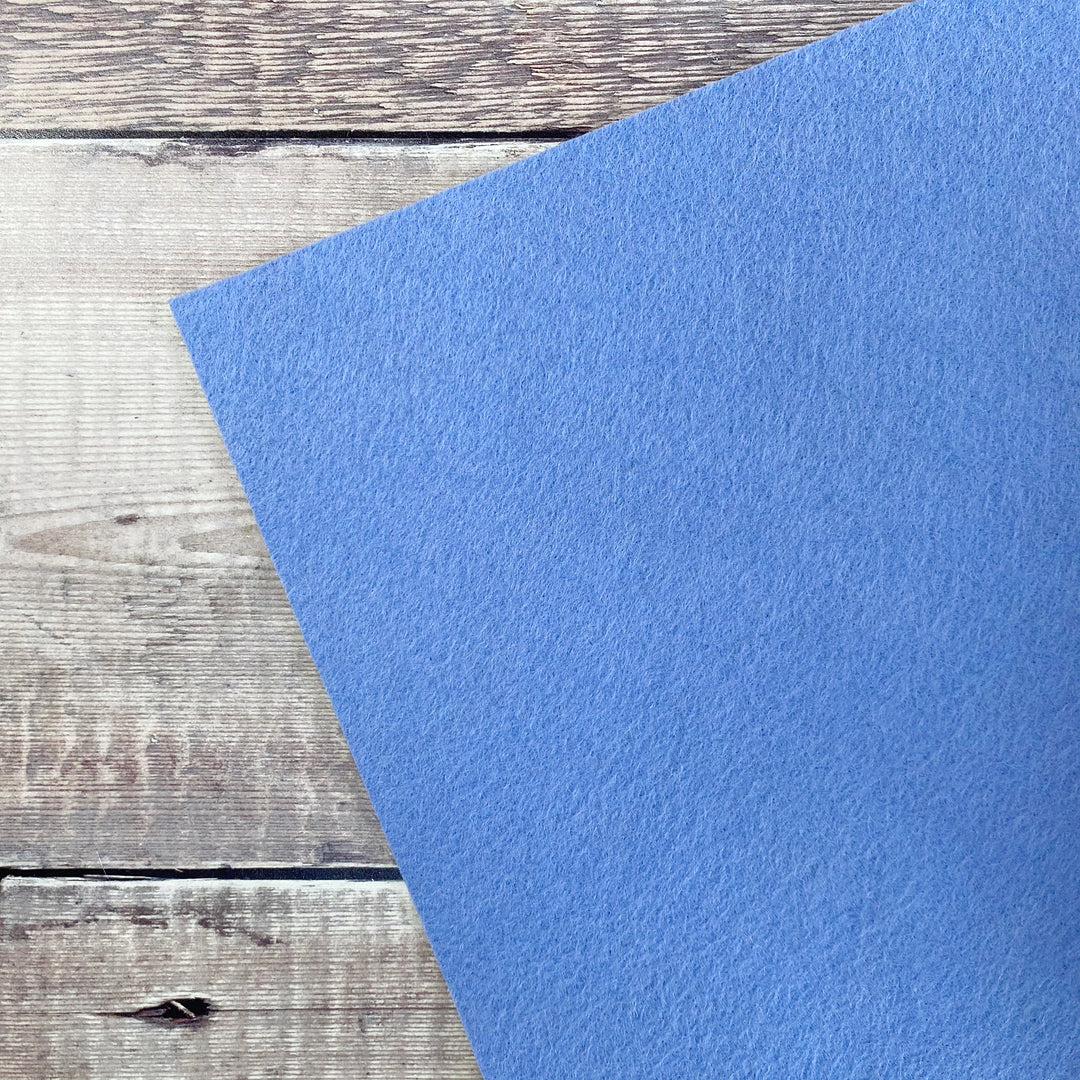 Wool Felt: Periwinkle