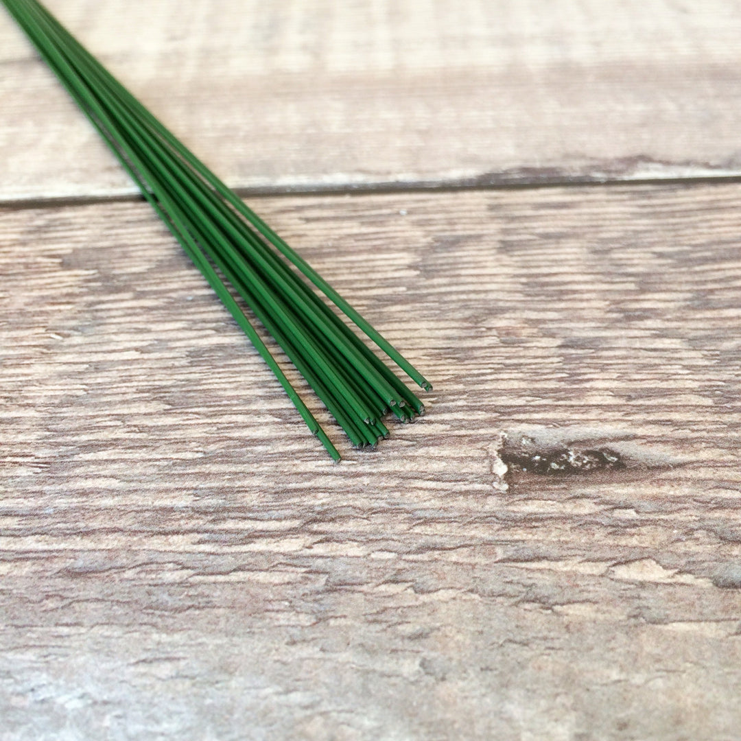 Florist wire 19 gauge - 25cm long