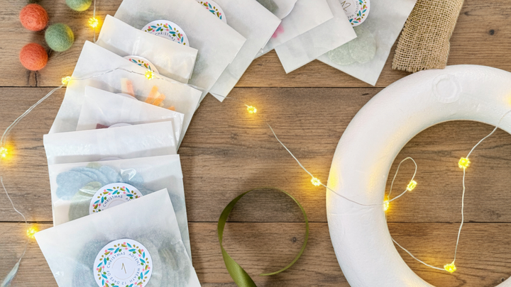 12 Days of Christmas Advent Wreath Makealong Box
