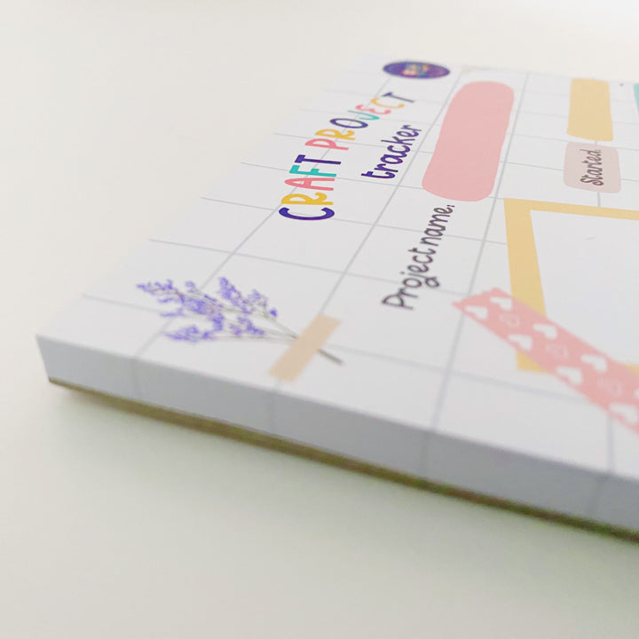 Craft Project Tracker Notepad