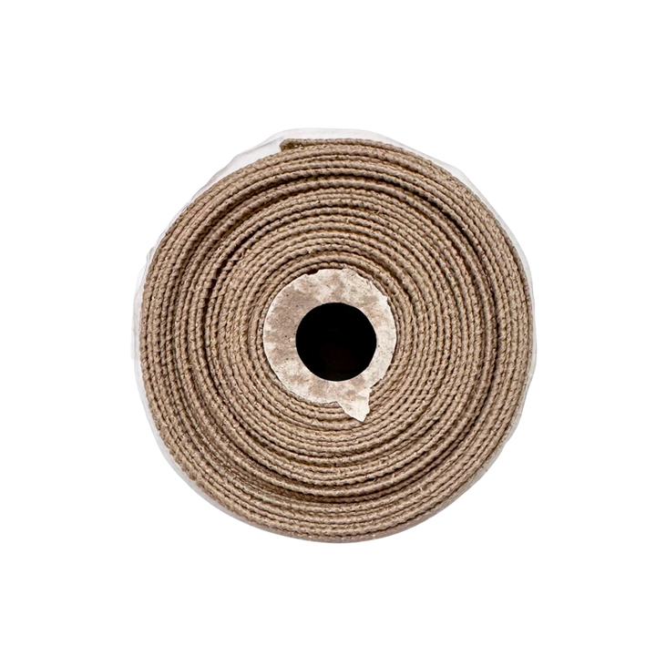 Wired edge burlap ribbon 50mm x 10m