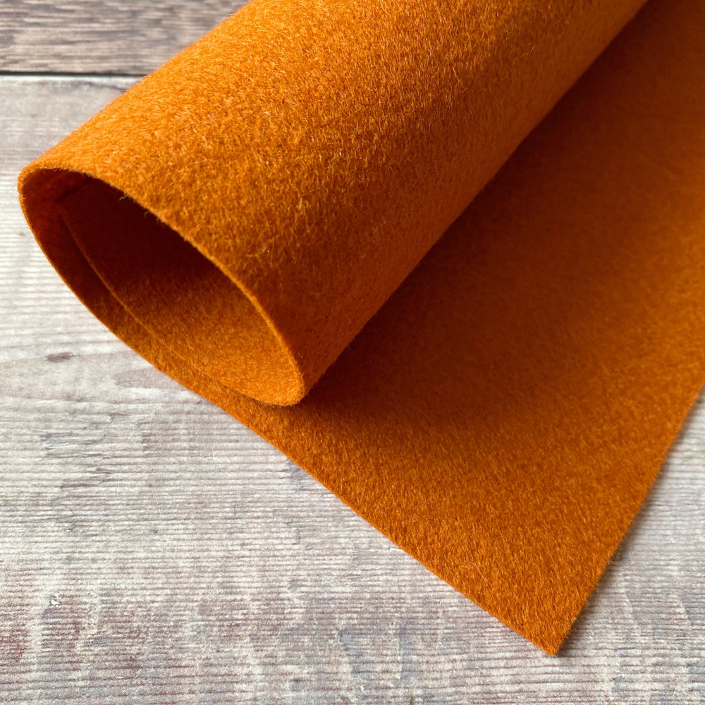 Copper wool blend A4 single felt sheet