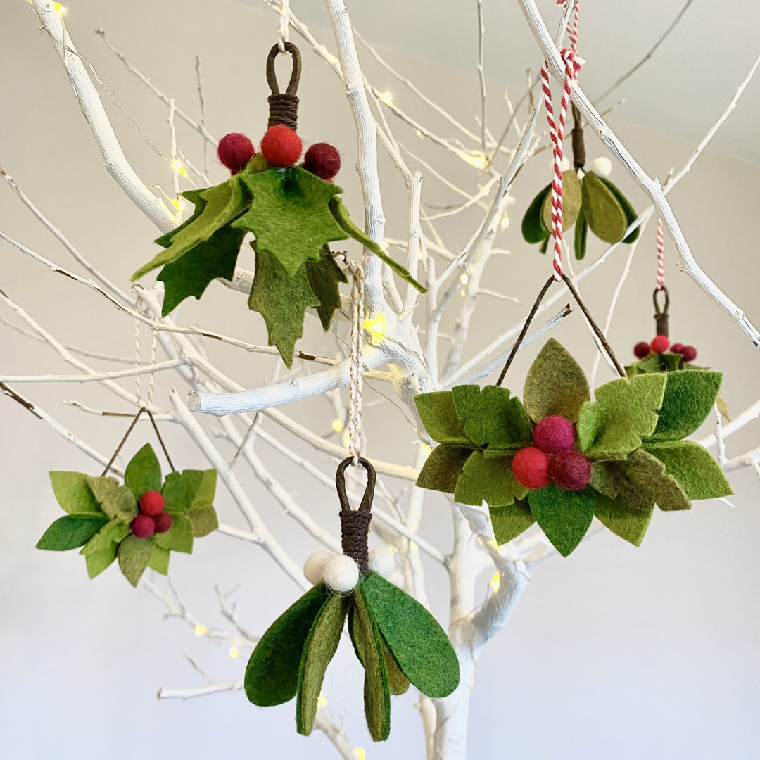 The Handmade Florist woodland wonders festive Christmas decorations set