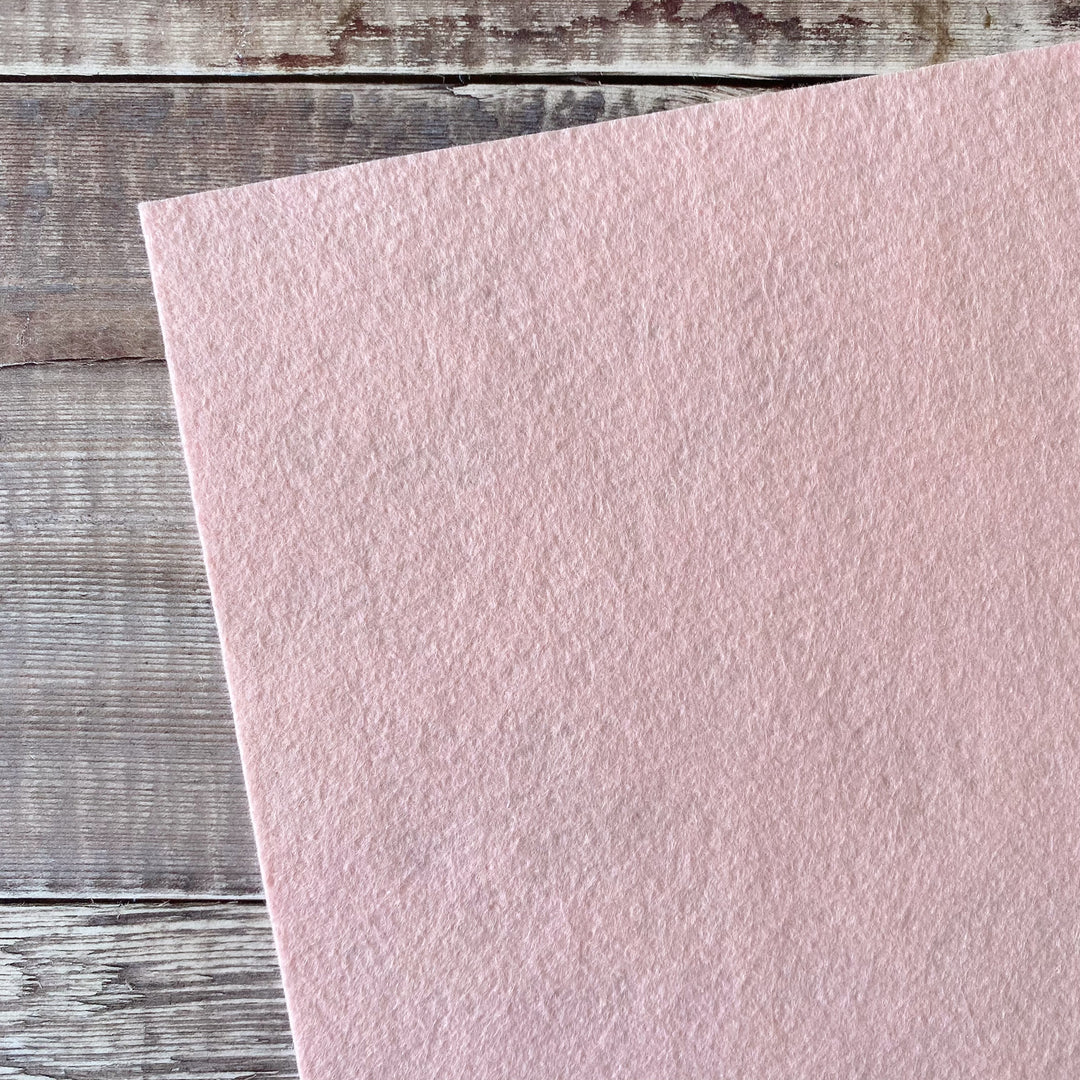 Wool Felt: Pastel Pink