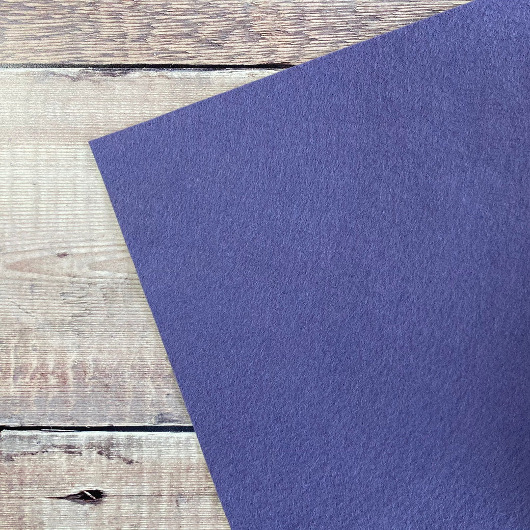 Wool Felt: Purple Sage