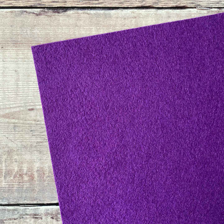 Wool Felt: Rich Purple